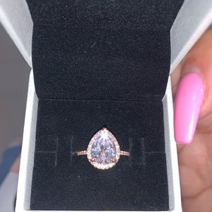 Pandora pear shape ring